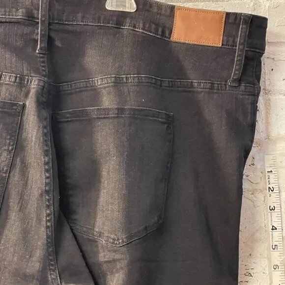 NWT Madewell Cali Demi-Boot Chewed Hem Jeans Plus Size Curvy 37Petite - Picture 8 of 14